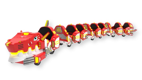 機(jī)械迪諾小火車